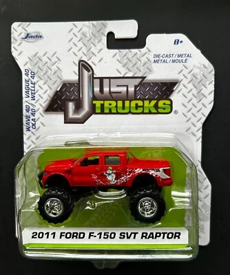 Jada Just Trucks 2011 F-150 SVT Raptor Red - Image 1 of 4