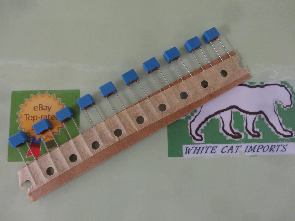 10 x  4.7nf  63V POLYPROPYLENE CAPACITOR  ***AUST SELLER, FAST DISPATCH*** - image 1 of 1