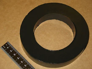 HUGE 5in Dia 1in Thick VIBRATION ISOLATION RING MATERIAL SORBOTHANE DISC POD - Picture 1 of 2