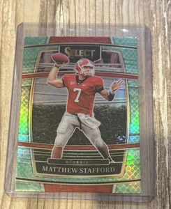 MATTHEW STAFFORD 2022 PANINI SELECT DRAFT PICKS DRAGON SCALE PRIZM MINT SP