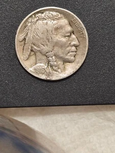 1916-S Buffalo Nickel FULL HORN XF J85 - Picture 1 of 2