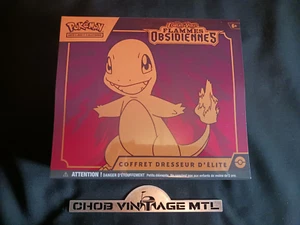 Pokemon (Flammes Obsidiennes) Obsidian Flames Elite Trainer Box (French) Sealed - Picture 1 of 4