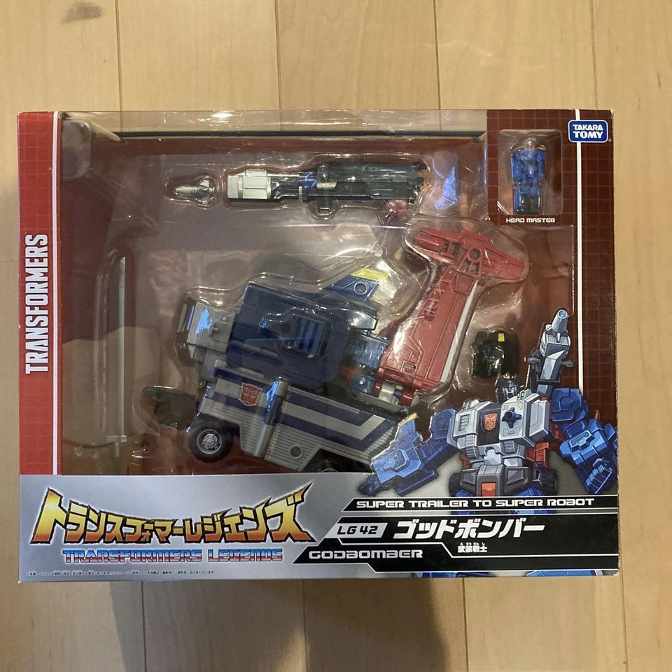 Takara Tomy Transformers Legends LG42 God Bomber Action Figure Robot with Box - Image 1 of 2
