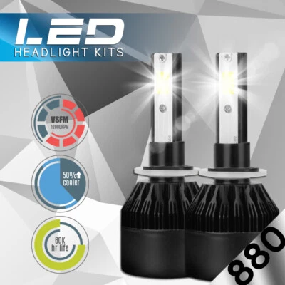 XENTEC LED HID 雾灯转换套件 880 6000K 适用于 1989 - 1995 道奇 Spirit — 第 1/4 张图片