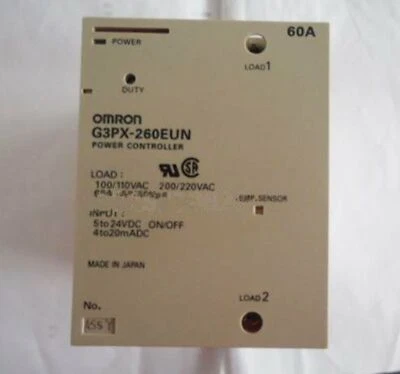 1PC Used OMRON G3PX-260EUN G3PX260EUN POWER CONTROLLER Tested - Image 1 of 3