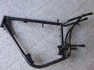 MIVAL 125 N55 MOTORRAD OLDTIMER RAHMEN OHNE PAPIERE GEBRAUCHT - Bild 1 von 1