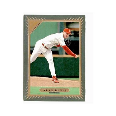 Alan Benes 1997 Topps Gallery #176 St. Louis Cardinals Baseball Card NM - Image 1 of 3