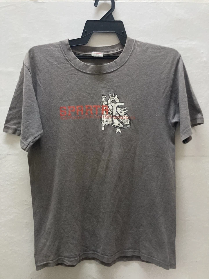 Camiseta De Colección Años 2000 Y2K Heart Sparta Band Talla S At The Drive In Mars Volta Foto 1 de 4