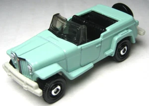 2018 MATCHBOX 1948 WILLYS JEEPSTER GREEN 1:64 DIECAST 2 5/8" CONVERTIBLE CAR - Picture 1 of 6