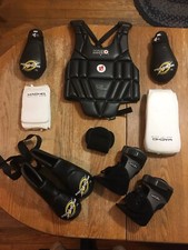 Complete Set ~ Century, Macho, & Donjoy Child / Womens Kick Boxing Gloves & Pads