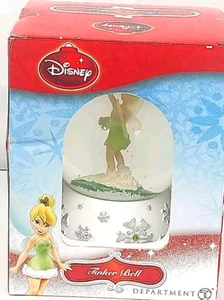 DEPT 56 DISNEY TINKERBELL SNOW GLOBE 2013 NIB - Picture 1 of 8