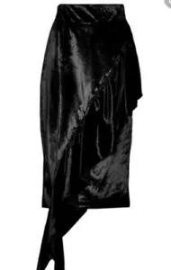 Milly Cascade tie Skirt Size US14 NEW - Picture 1 of 10