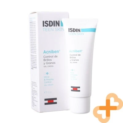 ISDIN Acniben Creme-Gel für Fettige Kombination Und Akne Anfällige Haut 40ml - Bild 1 von 4