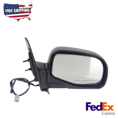 Espejo retrovisor negro texturizado lado del pasajero para 93-05 Ford Ranger Mazda B3000 B4000 Foto 1 de 4