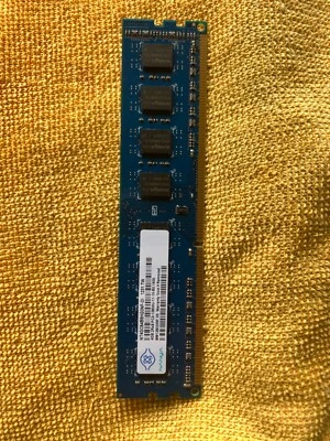 NANYA 4GB 2RX8 PC3-12800U NT4GC64B8HG0NF-DI DESKTOP MEMORY RAM FREE SHIPING!! - Image 1 of 2
