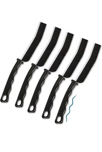Crevice Cleaning Brushes | Set Of 6 | Hengdloo | Thin Hard Bristle | Home Clean - Picture 1 of 9