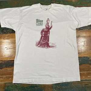 Vtg Alice Through the Looking Glass Shirt XL Stratford Festival Single Stitch - Picture 1 of 14