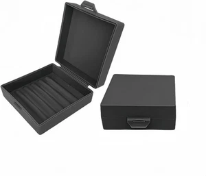 Soap Holder 2 Pack, Shower Bar Case Fit Dr Squatch Soap, Waterproof Black - Picture 1 of 7