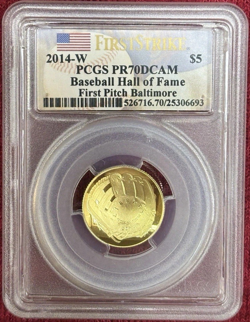 $5 2014 Proof US Modern Gold Commemorative Coins (1984-Now
