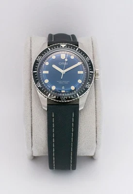 Oris Divers 65 Full Set Blue Face Heritage model ref 01 733 7707 4055-07 8 20 18 - image 1 of 4