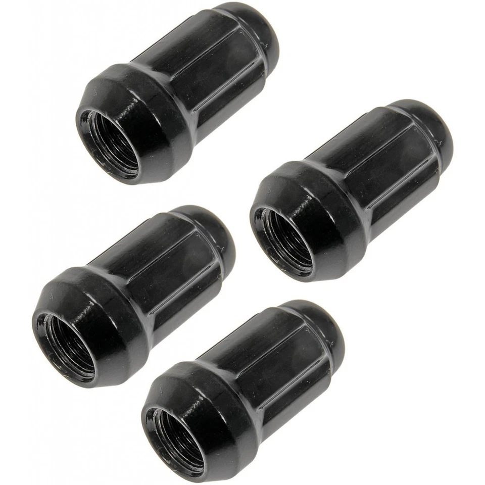 For Ford Courier 2001-2012 Wheel Lug Nut | 4 Pieces | Matte M12-1.50 Thread Size - Image 1 of 4