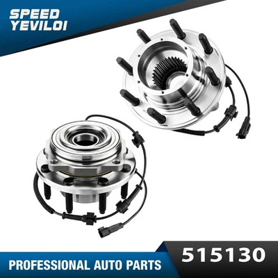 Par de cojinetes de cubo de rueda delantera para Ford F250 F350 Super Duty 2011-2016 4x4 SRW 4x4 Foto 1 de 4