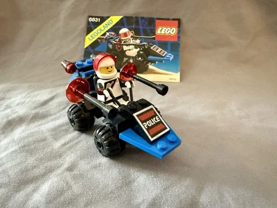 LEGO 6831 Decodificador Mensaje Policía Espacial De Colección 1989 con Manual, ¡Juego Raro! Foto 1 de 4