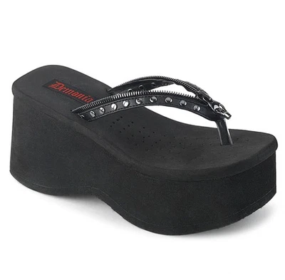 Sandalias de plataforma para mujer Demonia FUNN-33 talla 9 nuevas en caja Foto 1 de 4
