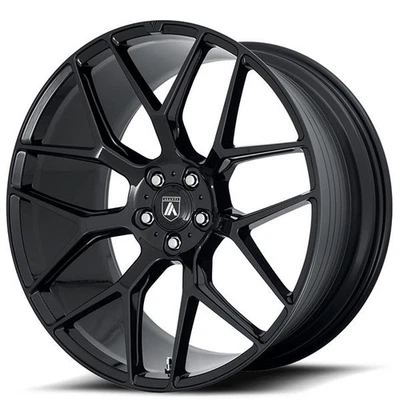 22x9"Asanti Wheels ABL-27 Dynasty Gloss Black Rims (S05) — 第 1/4 张图片