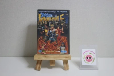 BARE KNUCKLE Streets of Rage SEGA MEGA DRIVE in Box w/ Manual Japan Very Good! - Image 1 of 4