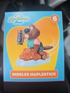 NEW MCDONALD'S HAPPY MEAL TOY 2025, ZOOTOPIA 2, #6 NIBBLES MAPLESTICK, NIB - Picture 1 of 5