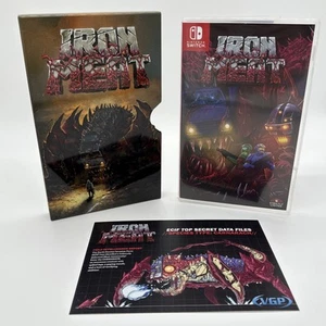 Iron Meat Limited Metal Edition Nintendo Switch SLG Strictly Limited IN HAND - Picture 1 of 2