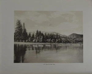Antikes Feather River Inn California Lake Tahoe Souvenir Kunstgeschichte 1904 - Bild 1 von 12