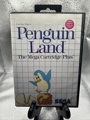 Penguin Land (Sega Master System, 1988) No Manual Tested - Image 1 of 4