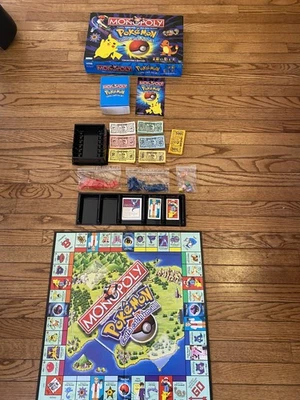 VINTAGE MONOPOLY POKEMON COLLECTOR'S EDITION BOARD GAME - Image 1 of 4