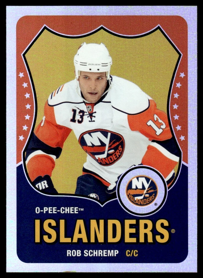 2010-11 O-Pee-Chee RAINBOW Rob Schremp New York Islanders #133 - Image 1 of 2