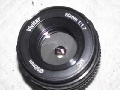 VIVITAR MC 50MM F1.7 PRIME LENS FOR PENTAX PK MOUNT - Image 1 of 2