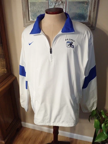 Nike USAF Air Force Falcons Football StormFit 1/4 Zip Pullover Jacket Large Cover