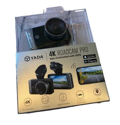 Cámara de tablero YADA 4K Roadcam PRO para cualquier vehículo Foto 1 de 4