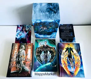 SIGNED Daughter of Smoke and Bone by Laini Taylor LITJOY Special Edition Box Set - Picture 1 of 24