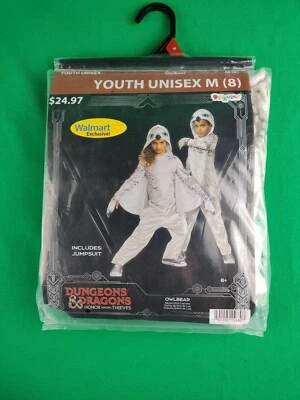 НОВЫЙ комбинезон OwlBear Dungeons & Dragons костюм для Хэллоуина для мальчика девочки средний размер 8 - Изображение 1 из 4