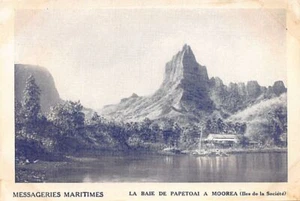 Polynésie - La baie de Pepetoai à Moorea (Iles de la Société) - VOIR LES SCANS P - Picture 1 of 2