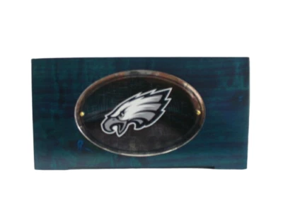 PHILADELPHIA EAGLES--ÚNICA EN SU CLASE-- URNA DE CREMACIÓN PARA ADULTOS TAMAÑO COMPLETO Foto 1 de 3