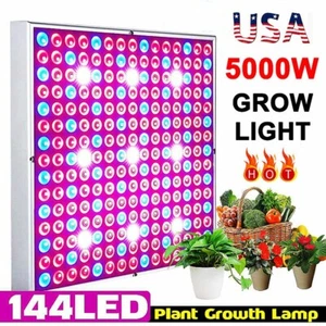 5000W LED Full Spectrum Plant UV Grow Light Veg Lamp For Indoor Hydroponic Plant - Picture 1 of 13