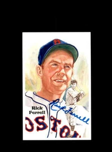 Postal autógrafa firmada a mano por Rick Ferrell de Pérez Steele - Imagen 1 de 2