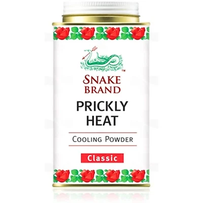 NUEVO Auténtico Polvo Cuerpo Serpiente Marca Enfriamiento Espinoso Calor Clásico Original 150g Foto 1 de 4