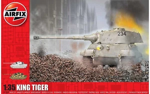 Airfix A1369 King Tiger 1 Kunststoff Modellbausatz - Bild 1 von 3