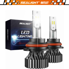 HB5 9007 LED Headlights LED Lights Bulbs Kit High Low Beam White 6000K SEALIGHT