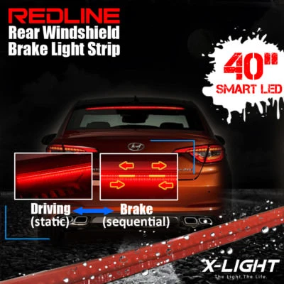 REDLINE Universal 40" Roofline LED Third Brake Light Kit Above Rear Windshield - Image 1 of 4