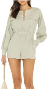 Majorette Lorelei Romper Sage Green Size M - Picture 1 of 3